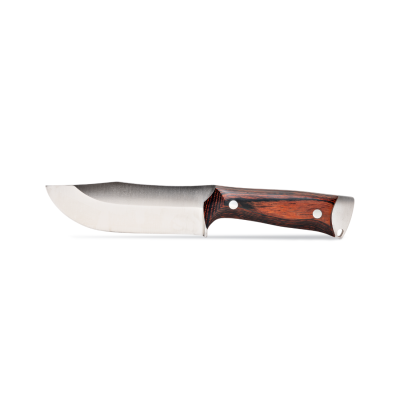 Couteau KODIAK-H Pakkawood Cocobolo lame brossée – Wildsteer