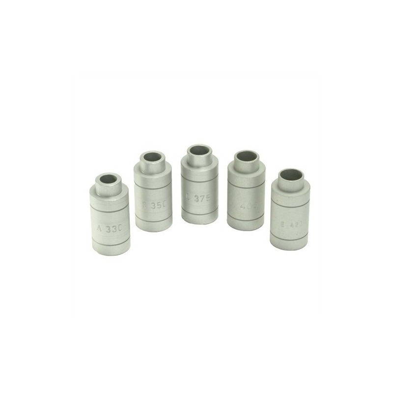 Hornady HEADSPACE COMPARATOR KIT GAUGE BUSHING (5 bagues pour comparateur de dimension Lock N Load)