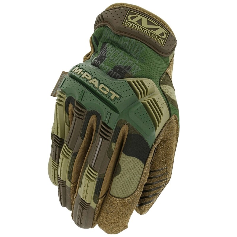 Gants M-Pact Woodland Camo Mechanix Wear - Protection Tactique