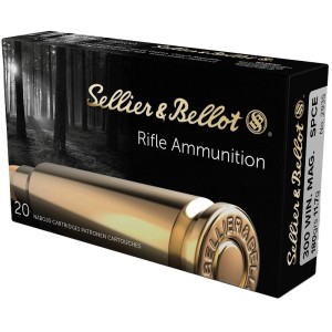 Cartouches Sellier & Bellot .300 Win. Mag. SPCE 11,7g - Munitions
