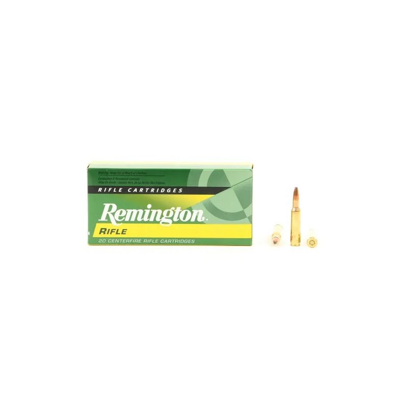 Cartouches Remington .222 Rem 50gr PSP 20 Munitions