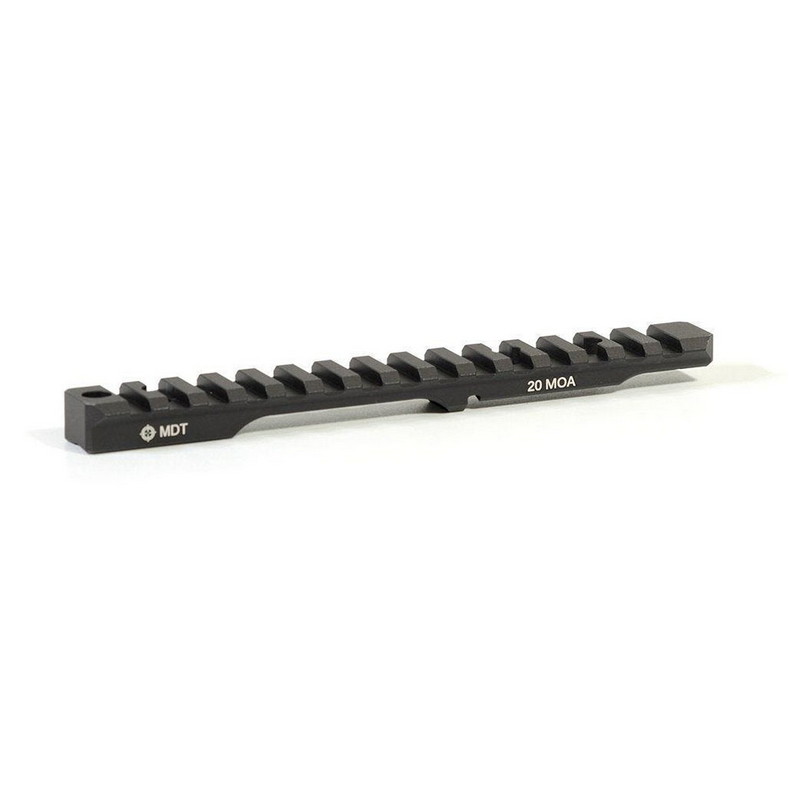 Rail Picatinny 20 MOA Tikka T1x Noir - Montage Optique Précis