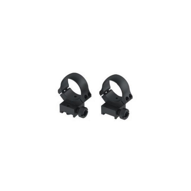 Anneaux Recknagel 34 mm Hauteur 19 mm pour rail Dovetail 16 mm