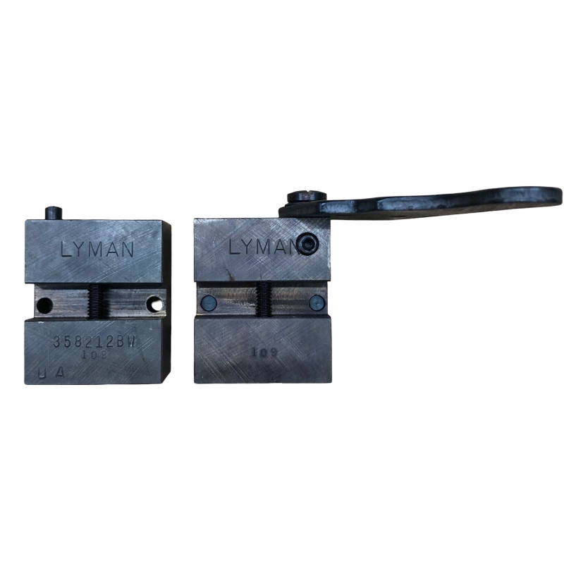 LYMAN- MOULE A BALLE - Cal: 38/357 (.358") RN BB - 145 Gr - 2 CAVITE