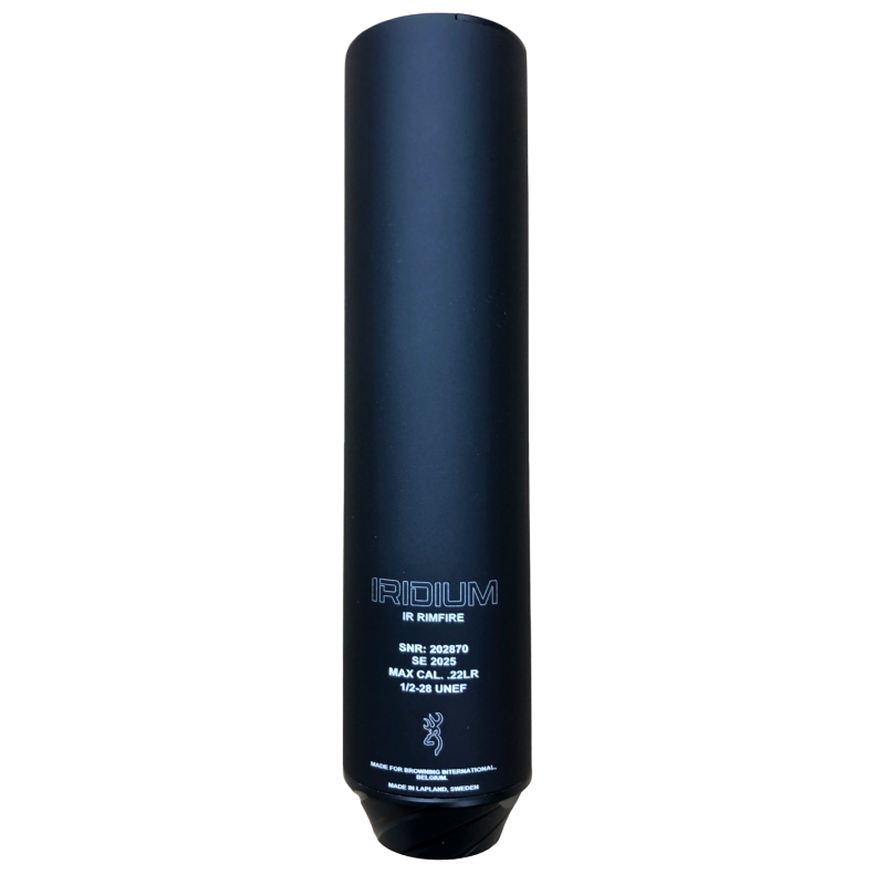Modérateur de son Iridium IR RIIMFIRE 22LR 1/2-28 UNF
