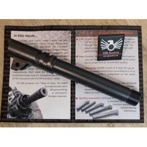 Canon pistolet 1911 cal. 45 ACP 142 mm  fileté M15x1R / IGB AUSTRIA