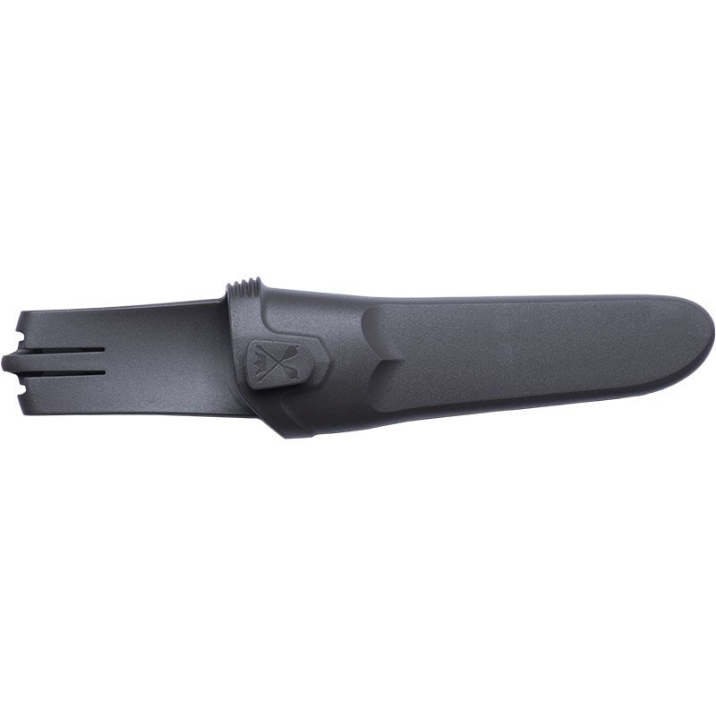 Couteau Morakniv Robust Gris Lame Carbone 91mm Manche Polymère