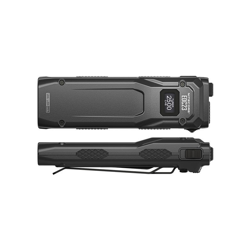 Lampe torche Nitecore EDC23 2500 Lumens Rechargeable USB-C