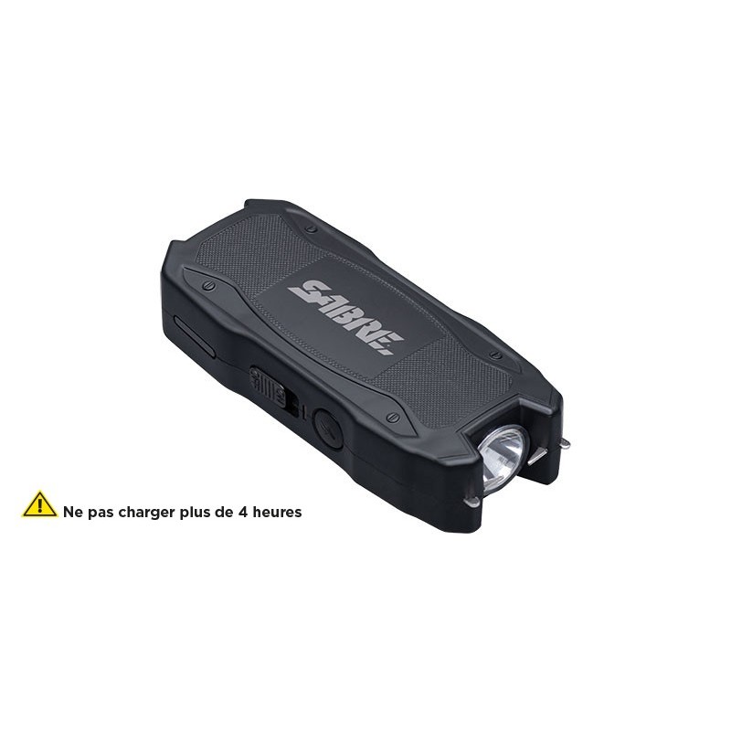 Shocker Sabre Red 2-en-1 Paralysant avec Lampe Torche 200 Lumens