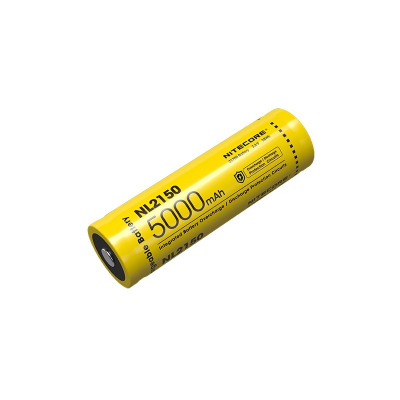 Batterie Nitecore Li-ion 21700 5000mAh NL2150 Rechargeable USB-C