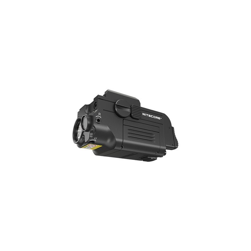 Lampe Nitecore NPL25GL 900Lm Laser Vert pour Arme Picatinny