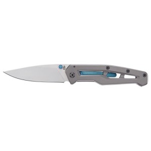 Couteau pliant Gerber Paralite Silver/Blue Lame 79mm Acier Clip