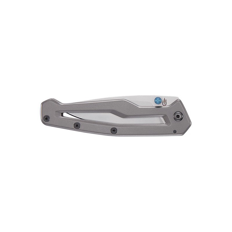 Couteau pliant Gerber Paralite Silver/Blue Lame 79mm Acier Clip