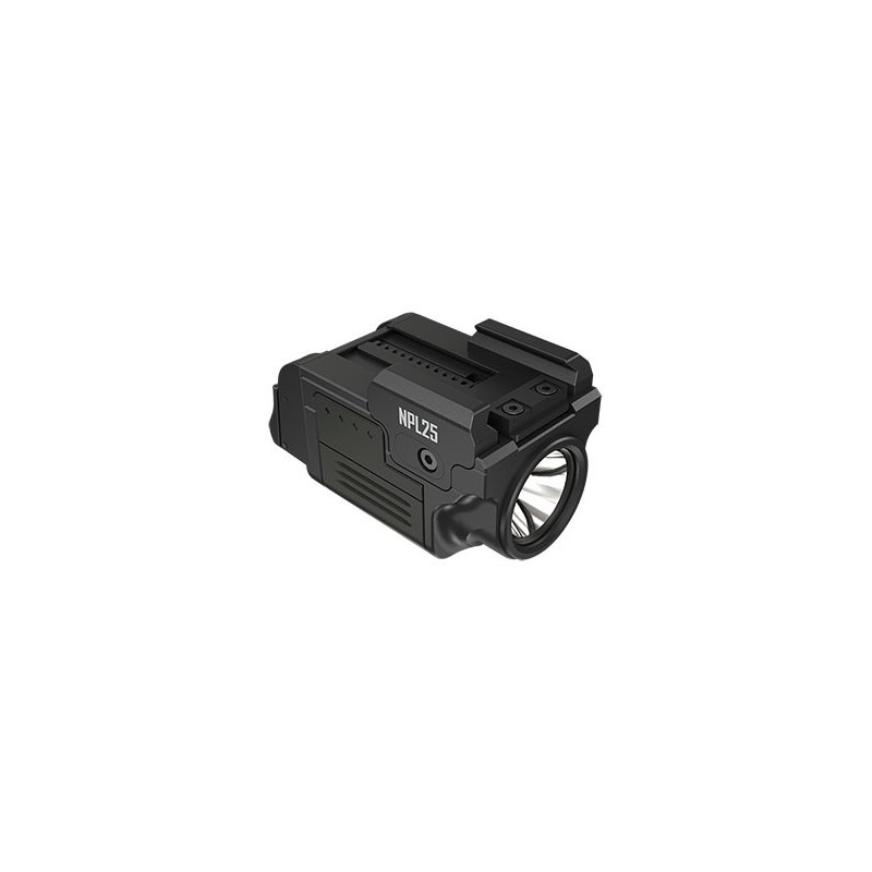 Lampe tactique NITECORE NPL25 900 Lumens pour arme Picatinny Glock