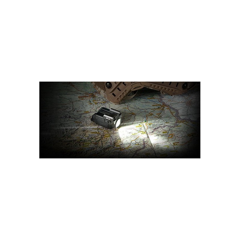 Lampe tactique NITECORE NPL25 900 Lumens pour arme Picatinny Glock