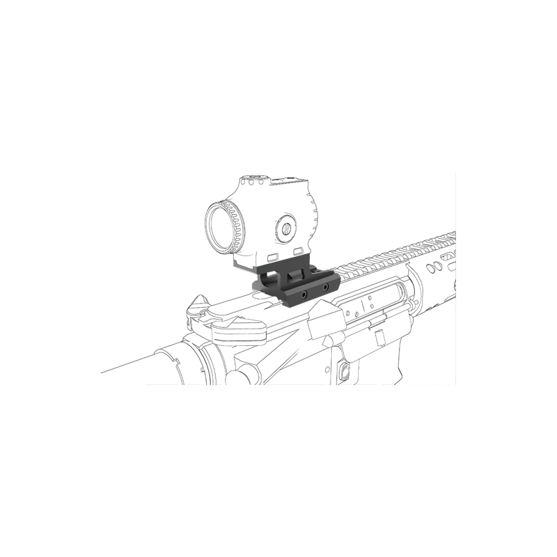 Montage Offset Vector Optics Picatinny AimPoint T2 Holosun 403 ARO
