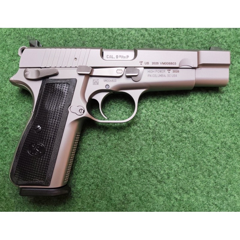 Pistolet FN High Power GP35 9x19 Caractéristiques et Histoire