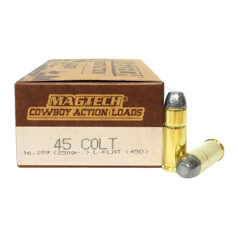 Cartouches MAGTECH COWBOY ACTION - Calibre: 45 COLT - 250gr - LFN