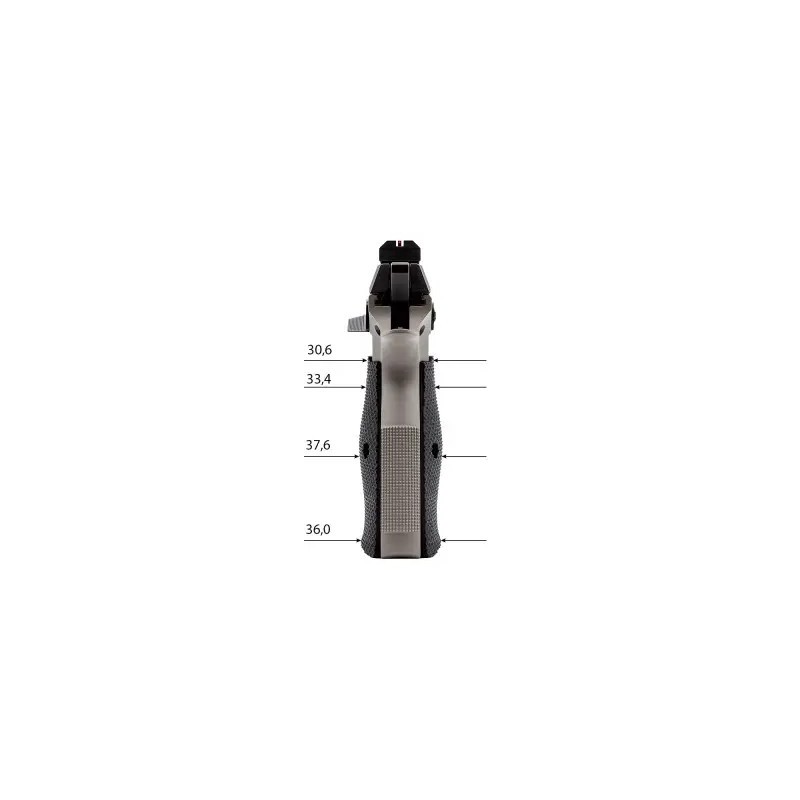 Grips 3D Eemann Tech pour CZ Shadow 1/2 - Texture Serrated
