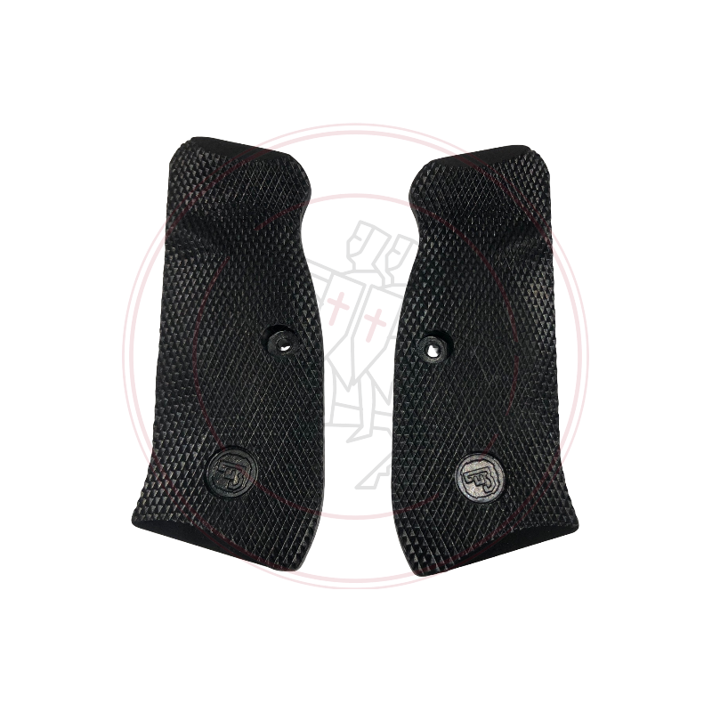 Plaquettes caoutchouc CZ 75/85/SHADOW 2 GAUCHE ET DROITE
