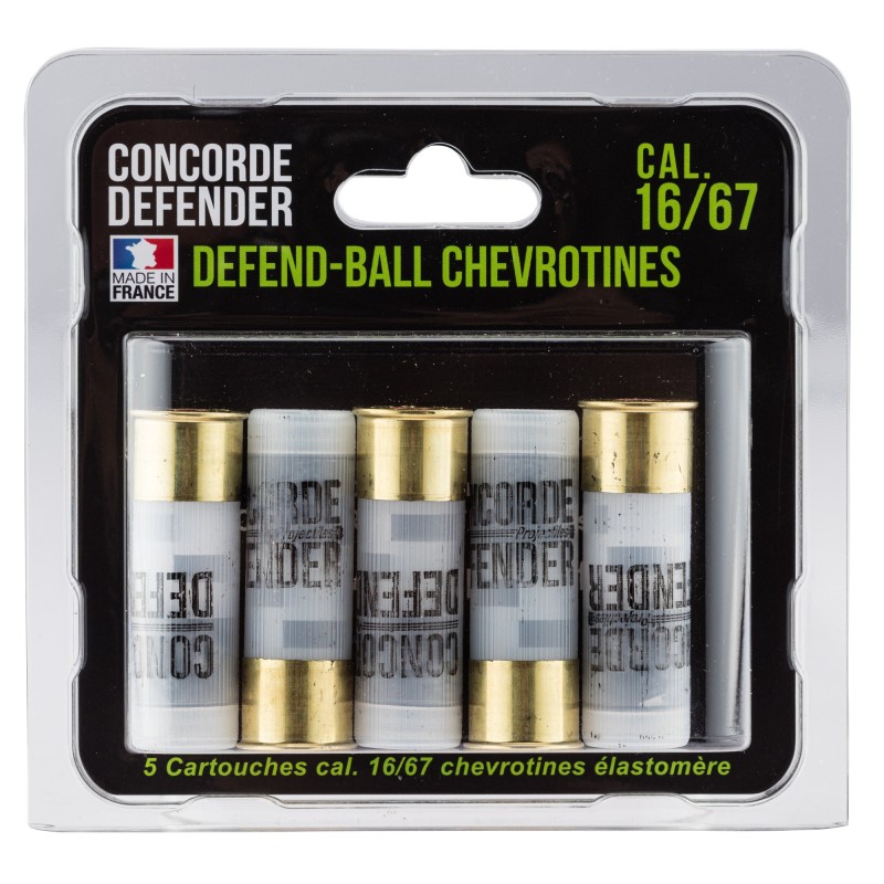 CONCORDE DEFENDER CAL. 12/67 CHEVROTINE ELASTOMERE
