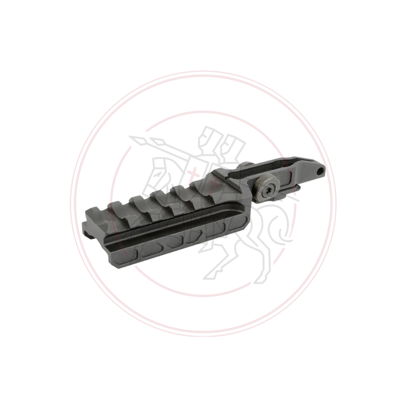 AK Alpha Mini Dot Mount Picatinny black - Midwest Industries