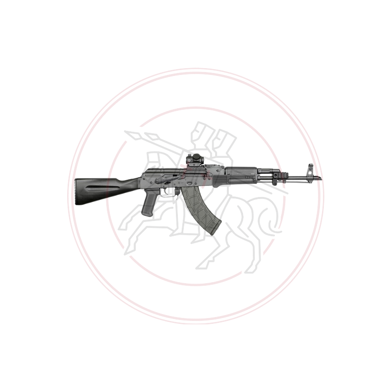AK Alpha Mini Dot Mount Picatinny black - Midwest Industries