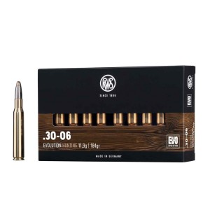 Cartouches RWS 30-06 EVOLUTION HUNTING  11,9g / 184gr