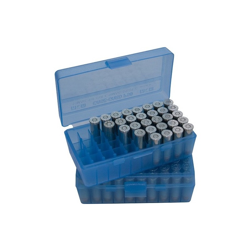 Boite de rangement MTM - P50-45-24 BLEU TRANSPARENT