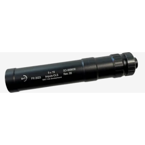 Silencieux B&T Impuls OLS 9x19 - Filetage 13.5x100LH ou 1/2x28