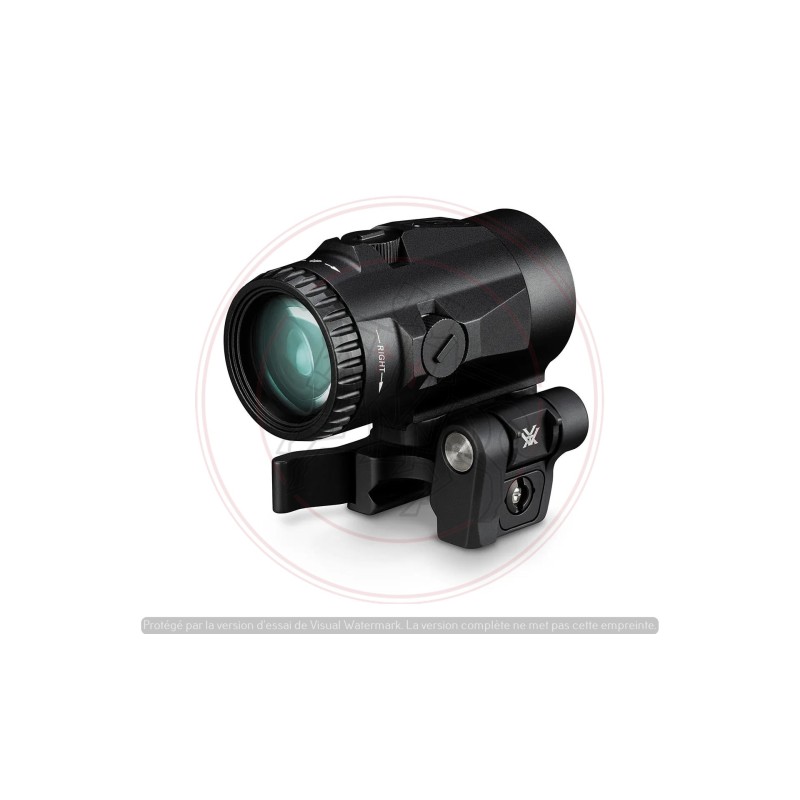 Loupe Vortex Micro 3x Magnifier pour Point Rouge - Montage QD
