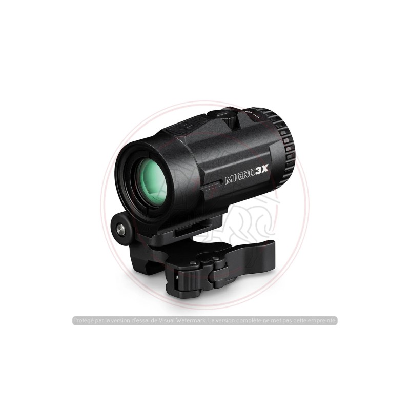 Loupe Vortex Micro 3x Magnifier pour Point Rouge - Montage QD
