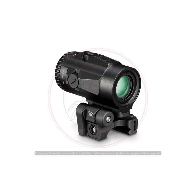 Loupe Vortex Micro 3x Magnifier pour Point Rouge - Montage QD