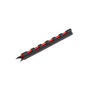 GUIDON FIBRE OPTIQUE TRUGLO 90 FLUO ROUGE