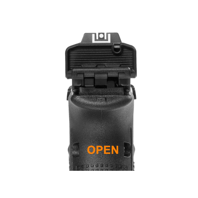 Plaque de Protection Culasse Glock avec Racker - Compatible 9mm