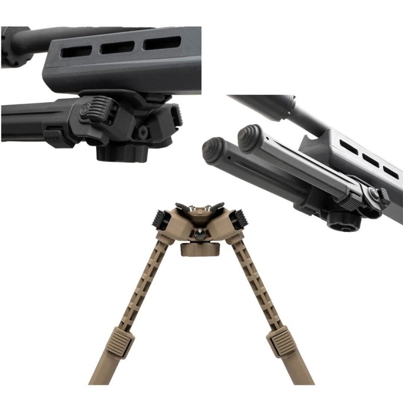 Bipied MOE Magpul Léger 227g pour Arme à Feu M-LOK