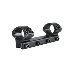 HAWKE MATCH MOUNTS 1" - 1 PIECE 9-11mm MEDIUM - Double Screw