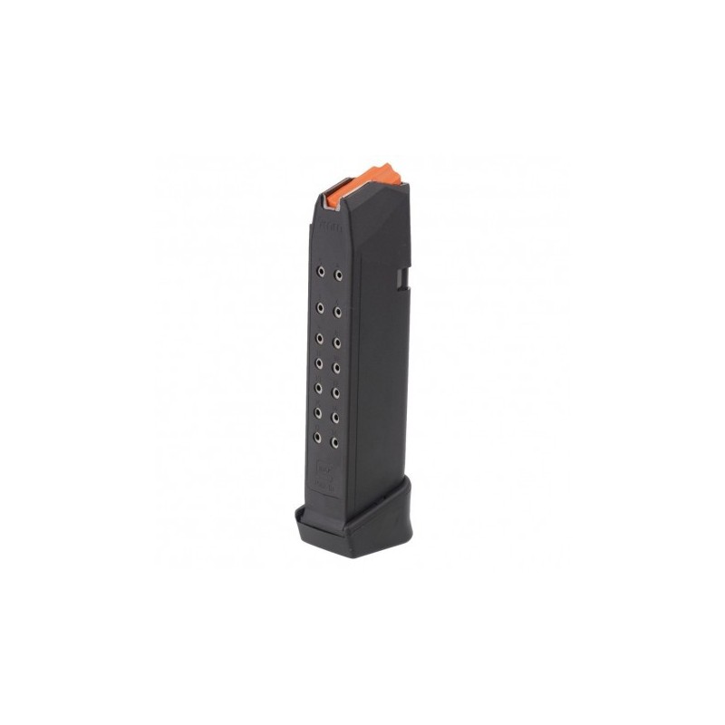 Chargeur Glock 19 Gen5 15+2 Coups 9x19 Élévateur Orange