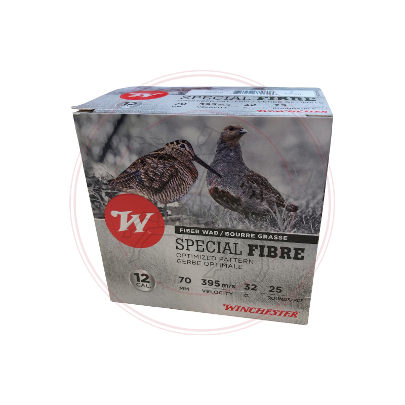 CARTOUCHES WINCHESTER SPÉCIAL FIBRE - CAL.12/70 - 32Gram - BG - X25