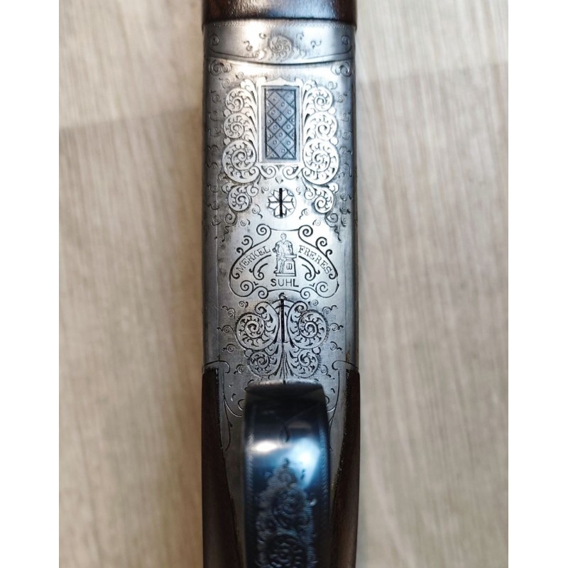 Fusil Merkel Superposé calibre 12/70 – Occasion chasse élégante