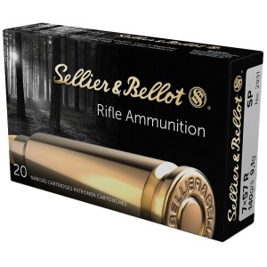Cartouches SELLIER & BELLOT Calibre 7x57 R 140grs SP - Boite de 20 uni