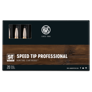 Cartouches RWS SPEED TIP-PRO HUNTING - Cal:6,5 Creedmoor - 140Grs/9,1G