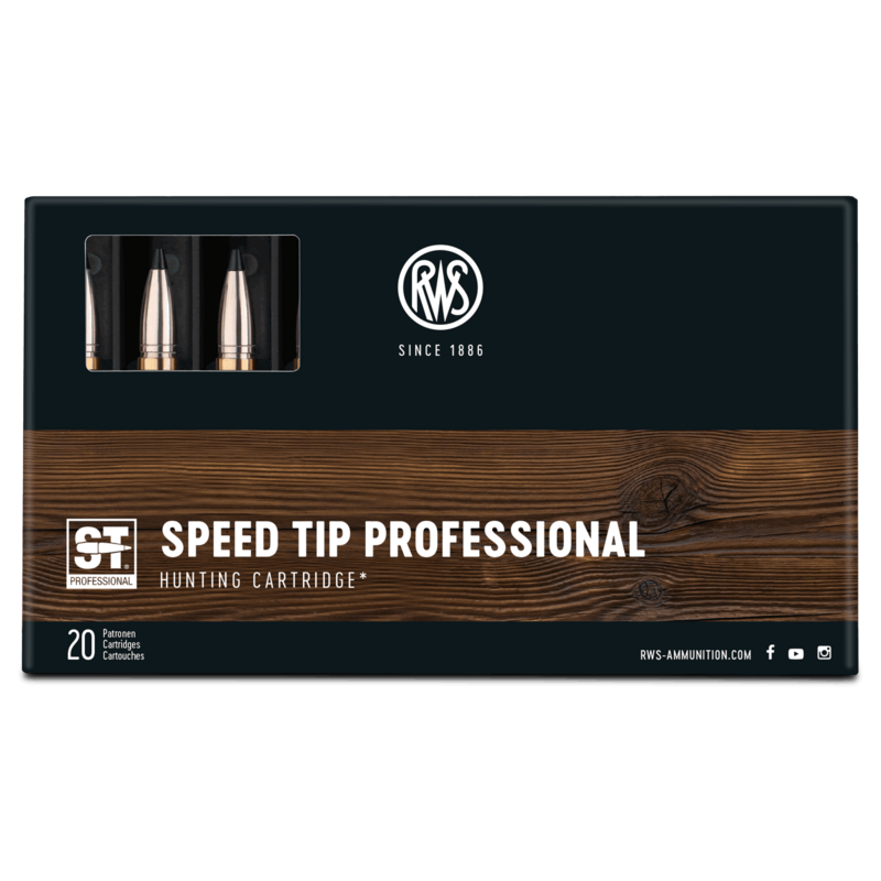 Cartouches RWS SPEED TIP-PRO HUNTING - Cal:6,5 Creedmoor - 140Grs/9,1G