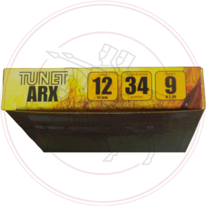 Cartouches TUNET ARX - Cal.12/67 - 34g - Plomb n°9