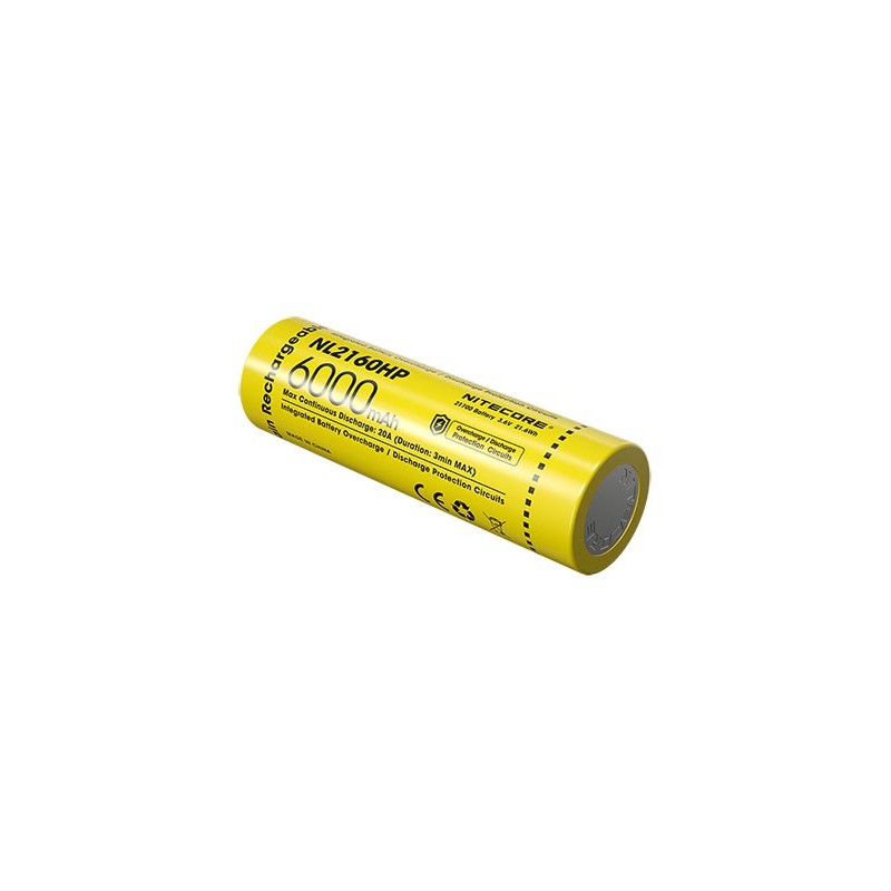 Batterie Li-ion 21700 - 6000mAH - Nitecore