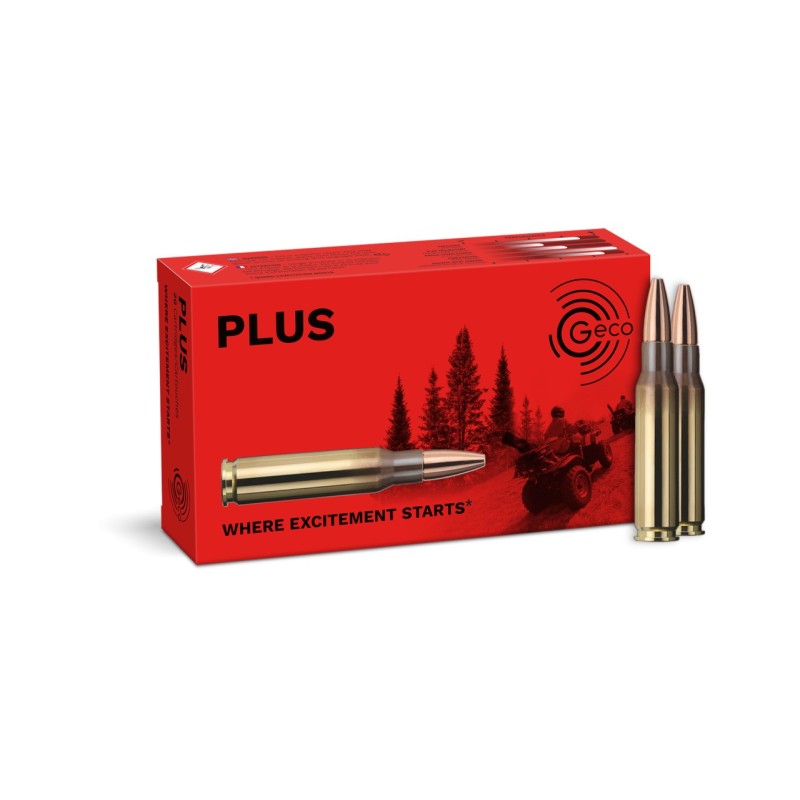 Cartouches GECO PLUS - Cal: 308 W - 170grs (11gr) - Boite de 20 unités