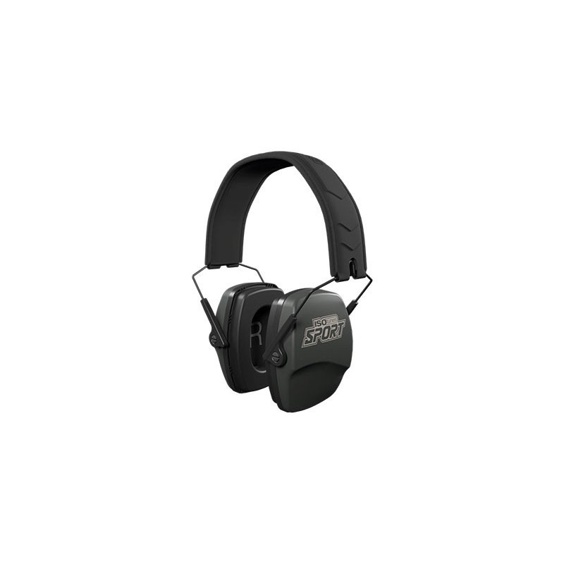IsoTunes - IT77 - Defy Slim Passive - Noir/Vert foncé