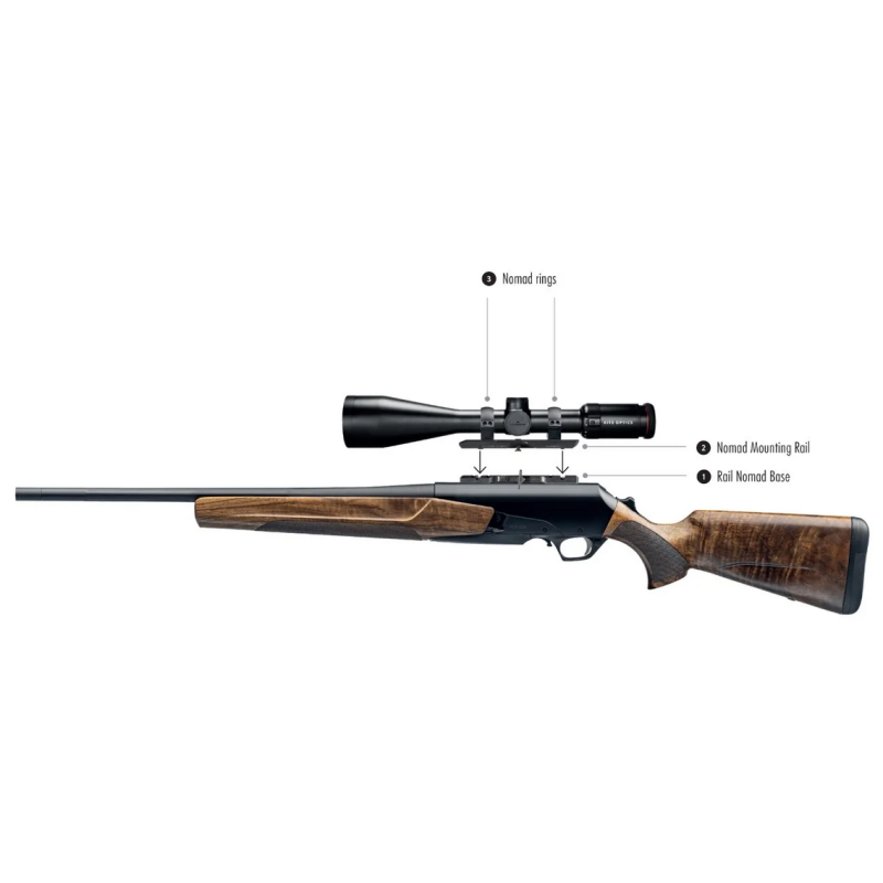 RAIL BAS hybrid BROWNING - BRG NOMAD BASE RAIL SHPLUS XPR LONG