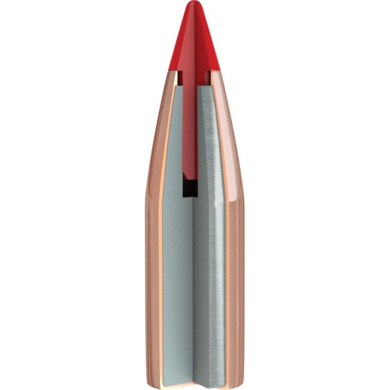 Ogives HORNADY V-MAX - Cal: .224 - 53grs - Boite de 100 unités