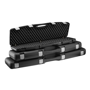 MALLETTE A CARABINE POLYPROPYLÈNE NOIRE 125X25X11 CM